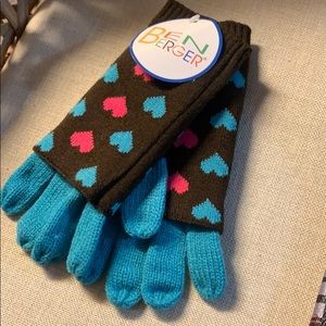 New Ben Berger Girls Gloves NWT
